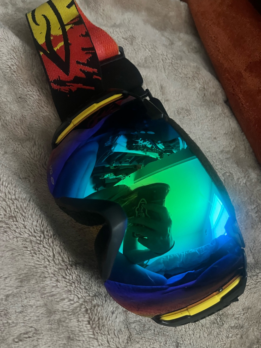Mirrored SMITH Ski/Snowboard Goggles
